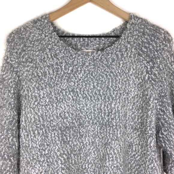 LC LAUREN CONRAD Sweater Boucle Fuzzy Cozy Ultra Soft Oversized Size XXL NWT - Picture 3 of 11
